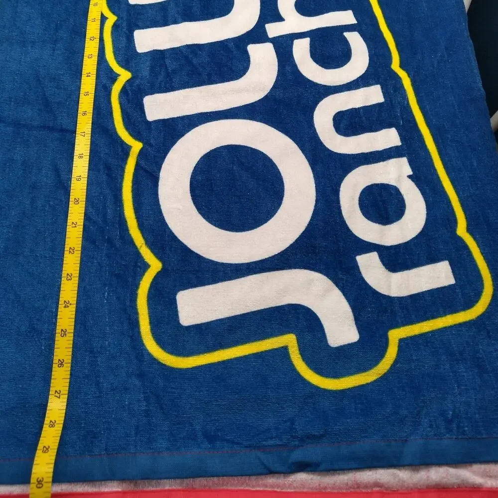 Jolly Rancher Twizzlers 100% Cotton Beach Towel Hershey Candy Promo Blue Red 60
